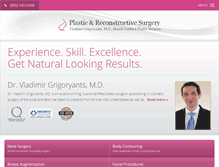 Tablet Screenshot of mylosangelesplasticsurgeon.com